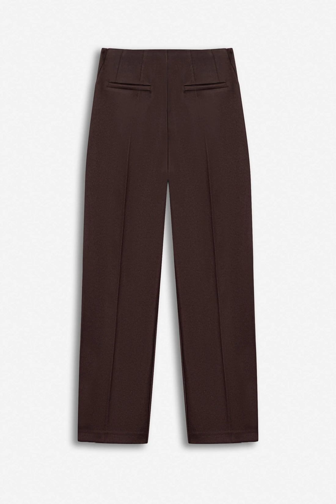 Nocturne Brown Women High Waist Trousers SKU: N27KN3572_0025 Image 02