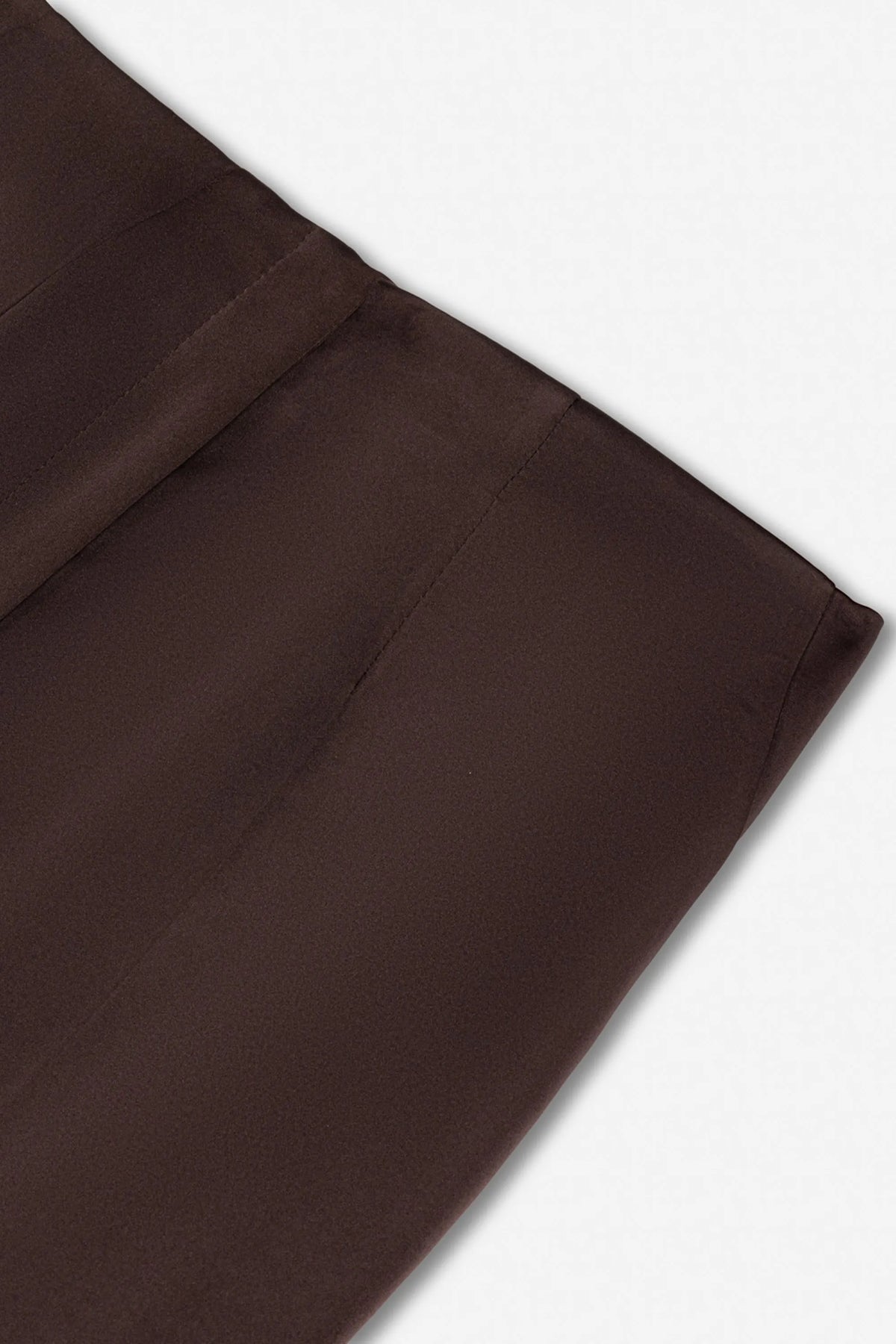 Nocturne Brown Women High Waist Trousers SKU: N27KN3572_0025 Image 03