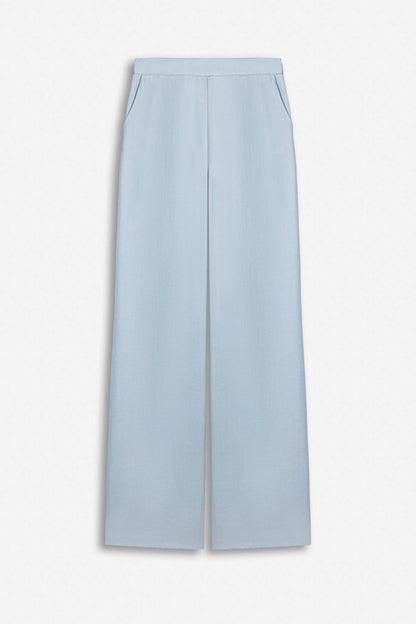 Nocturne Blue Women Wide Leg Trousers SKU: N27KN3582_0011 Image 01