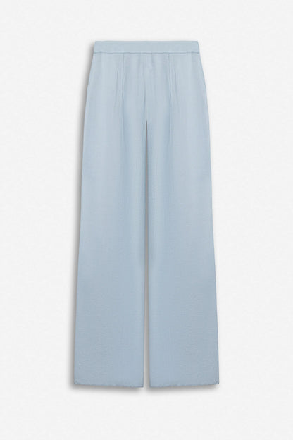 Nocturne Blue Women Wide Leg Trousers SKU: N27KN3582_0011 Image 02