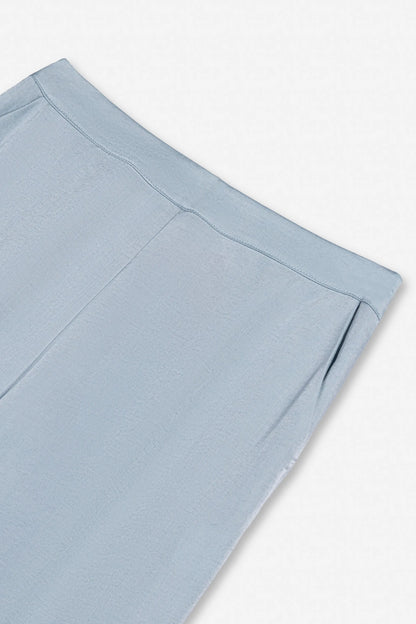 Nocturne Blue Women Wide Leg Trousers SKU: N27KN3582_0011 Image 03