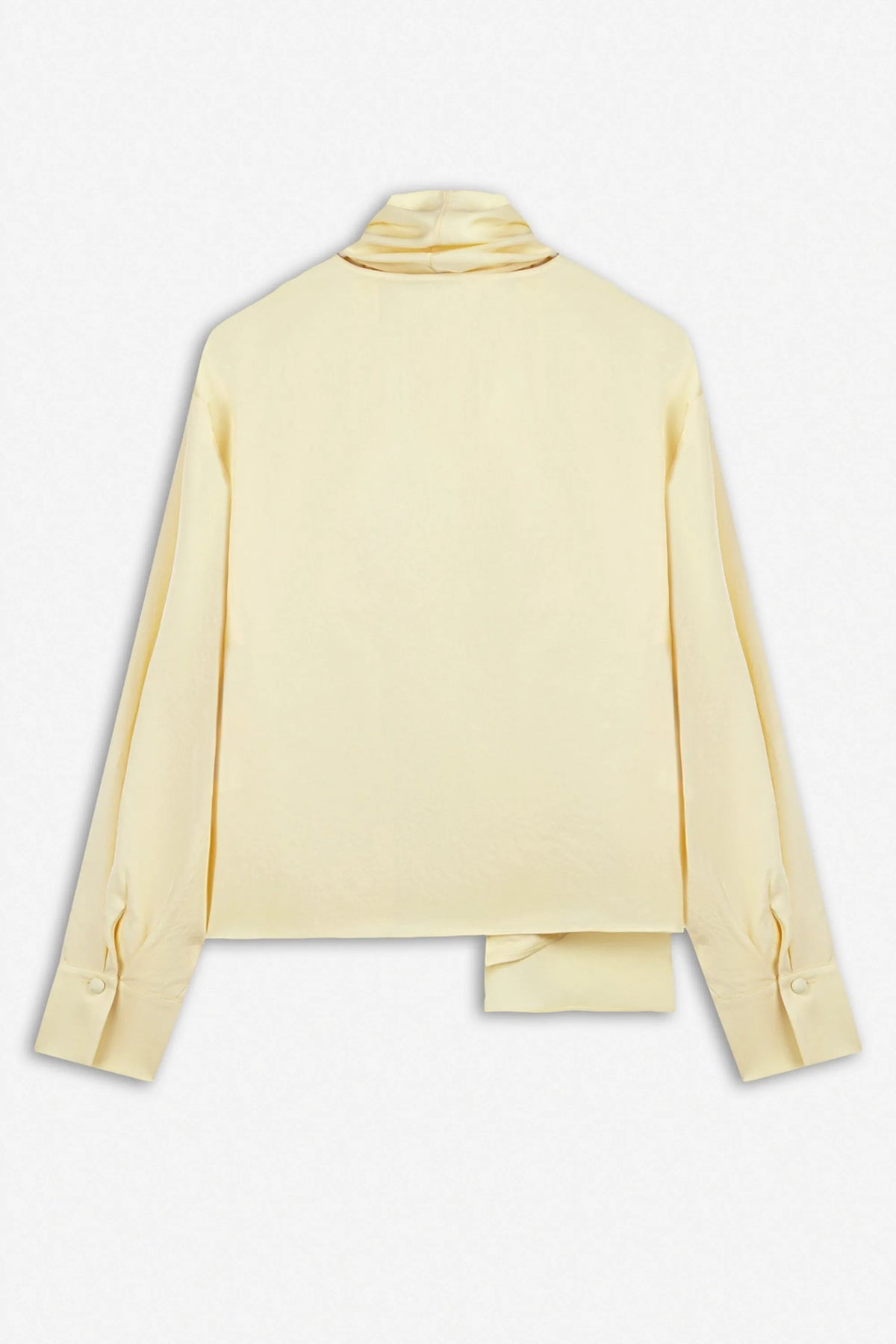 Nocturne Mustard Women Shawl Collar Blouse SKU: N27KN6276_0029 Image 06