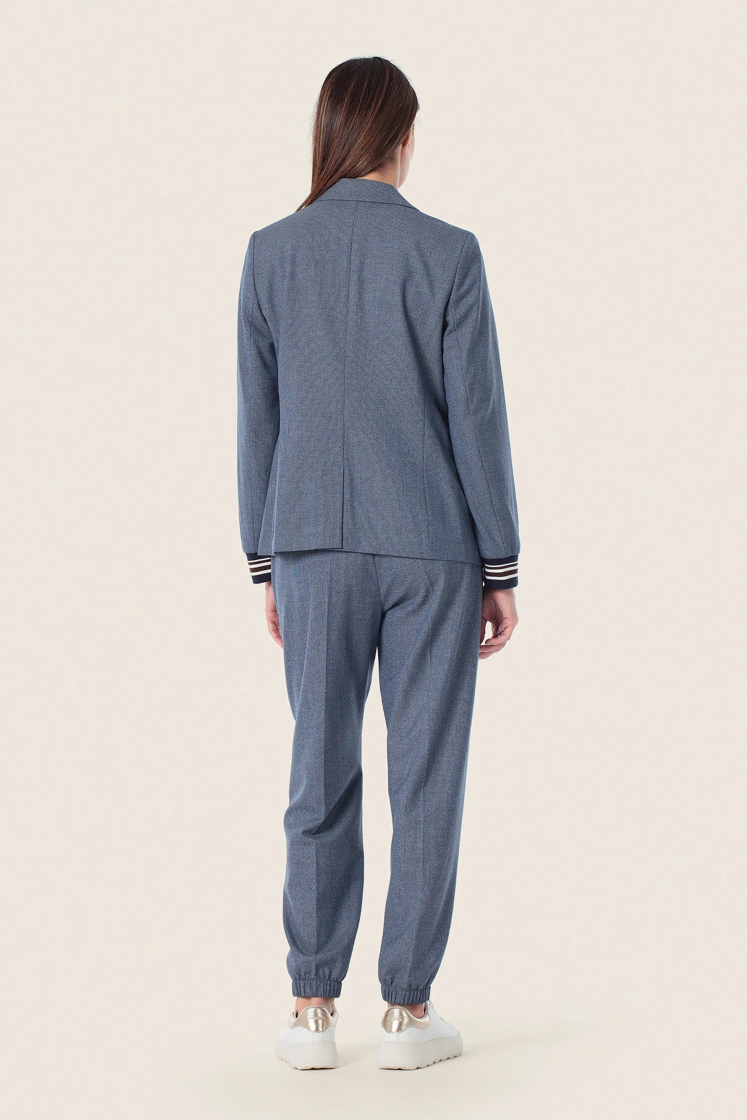 Gerry Weber Blue Aura 0 Sporty Style Blazer SKU: N60154_399 Image 04