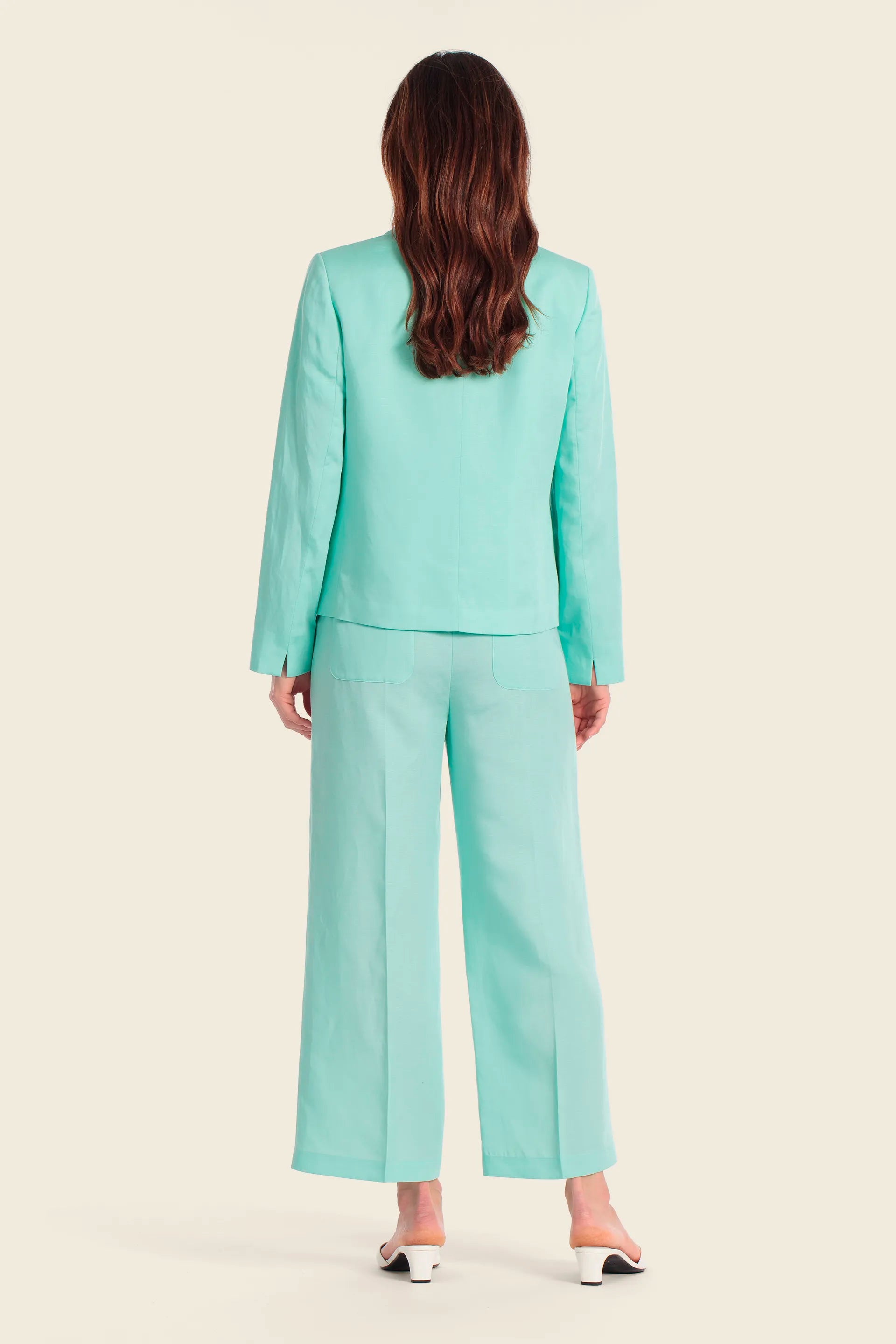 Gerry Weber Green Hazy Tea Women Blazer SKU: N60155_635 Image 04