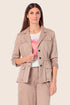 Gerry Weber Beige Camel 0 Beige Blazer With Pockets SKU: N60163_144 Image 01