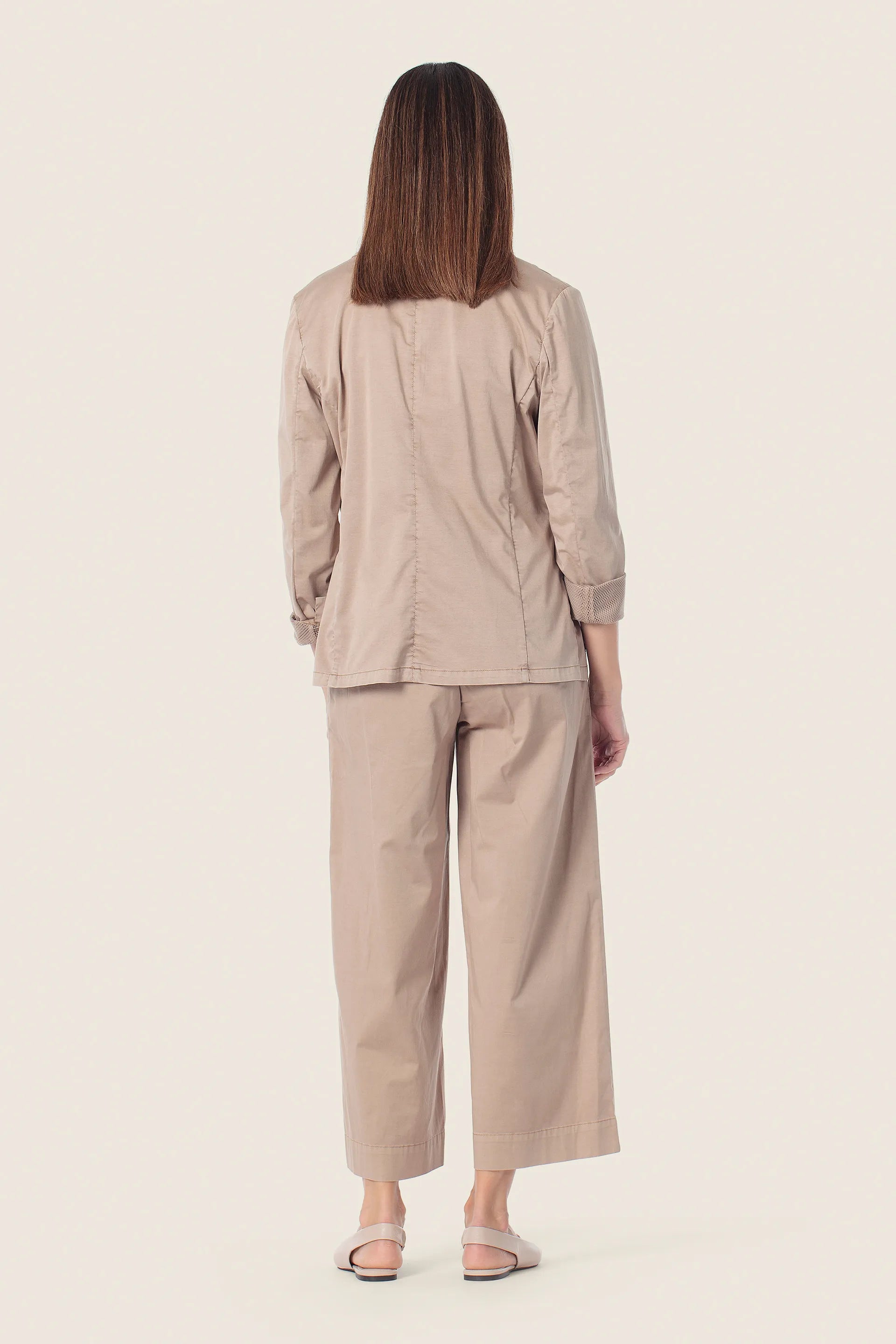 Gerry Weber Beige Camel 0 Beige Blazer With Pockets SKU: N60163_144 Image 04
