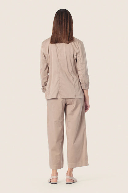 Gerry Weber Beige Camel 0 Beige Blazer With Pockets SKU: N60163_144 Image 04