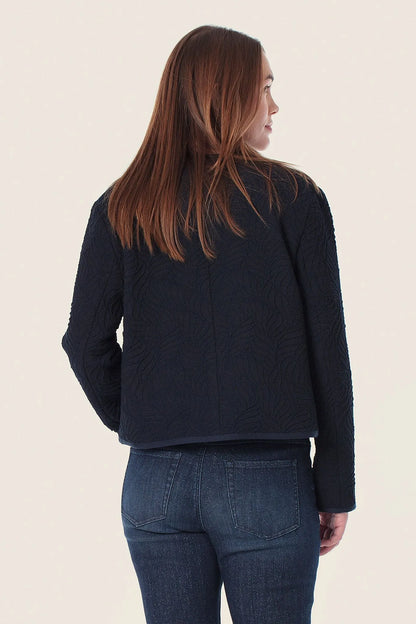 Gerry Weber Blue Navy Women Printed Jacket SKU: N60276_104 Image 02