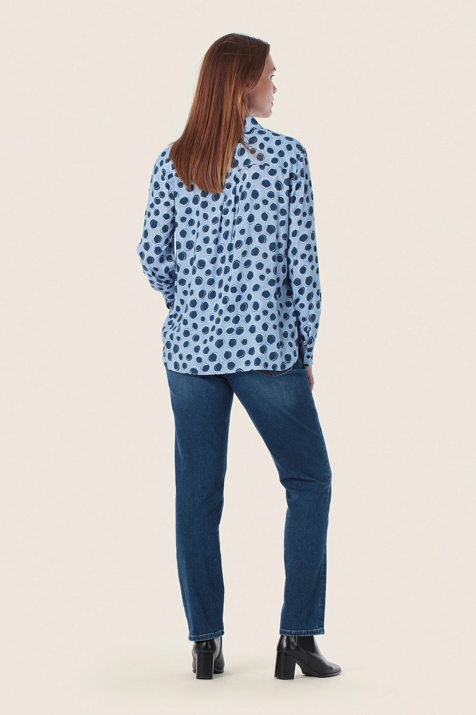 Gerry Weber 0 0 Printed Blouse SKU: N60450_340 Image 04