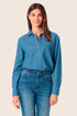 Gerry Weber Blue MŽdium Denim 0 Denim Long Sleeve Shirt SKU: N60457_396 Image 01