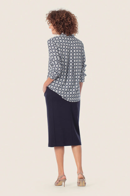 Gerry Weber 0 0 Printed Blouse SKU: N60459_272 Image 04