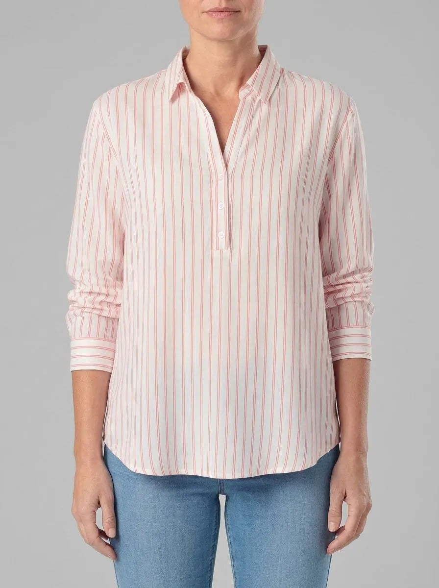 Gerry Weber Pink Sorbet Women Striped Blouse SKU: N60463_323 Image 00