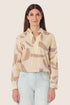 Gerry Weber Pink Powder 0 Long Sleeve Printed Blouse SKU: N60478_351 Image 01