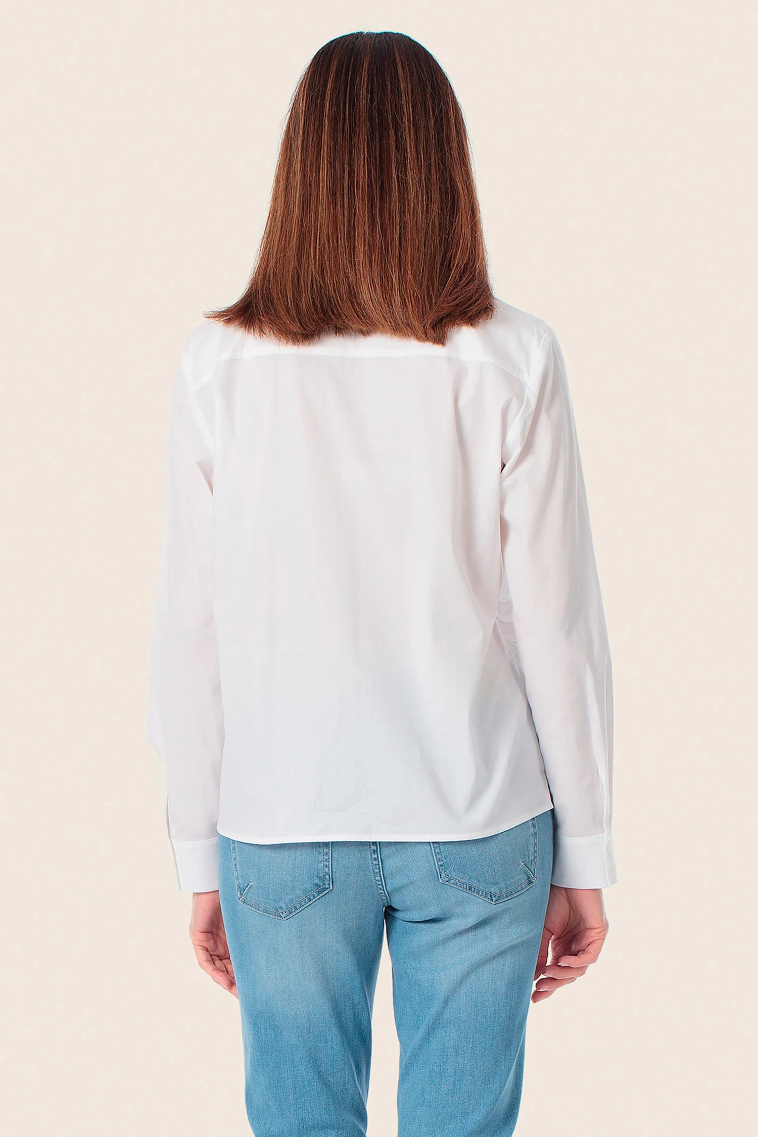 Gerry Weber White 0 White Blouse Printed SKU: N60483_102 Image 02