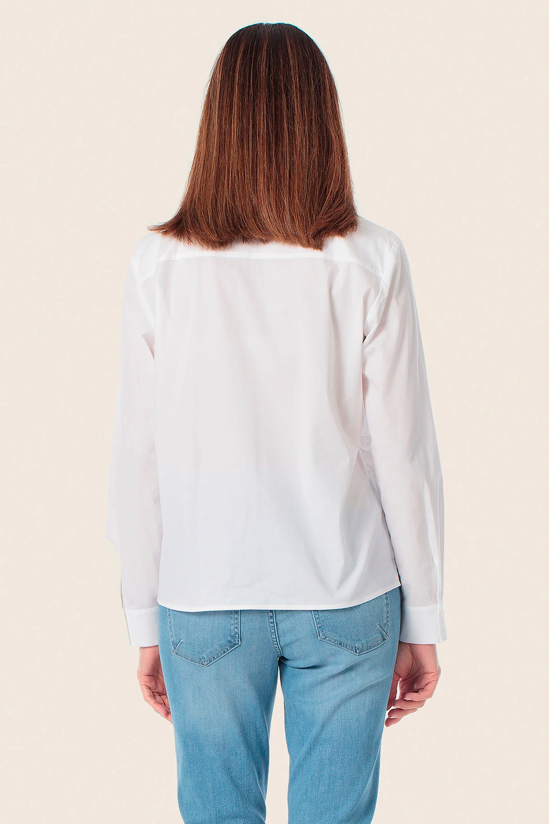 Gerry Weber White 0 White Blouse Printed SKU: N60483_102 Image 02