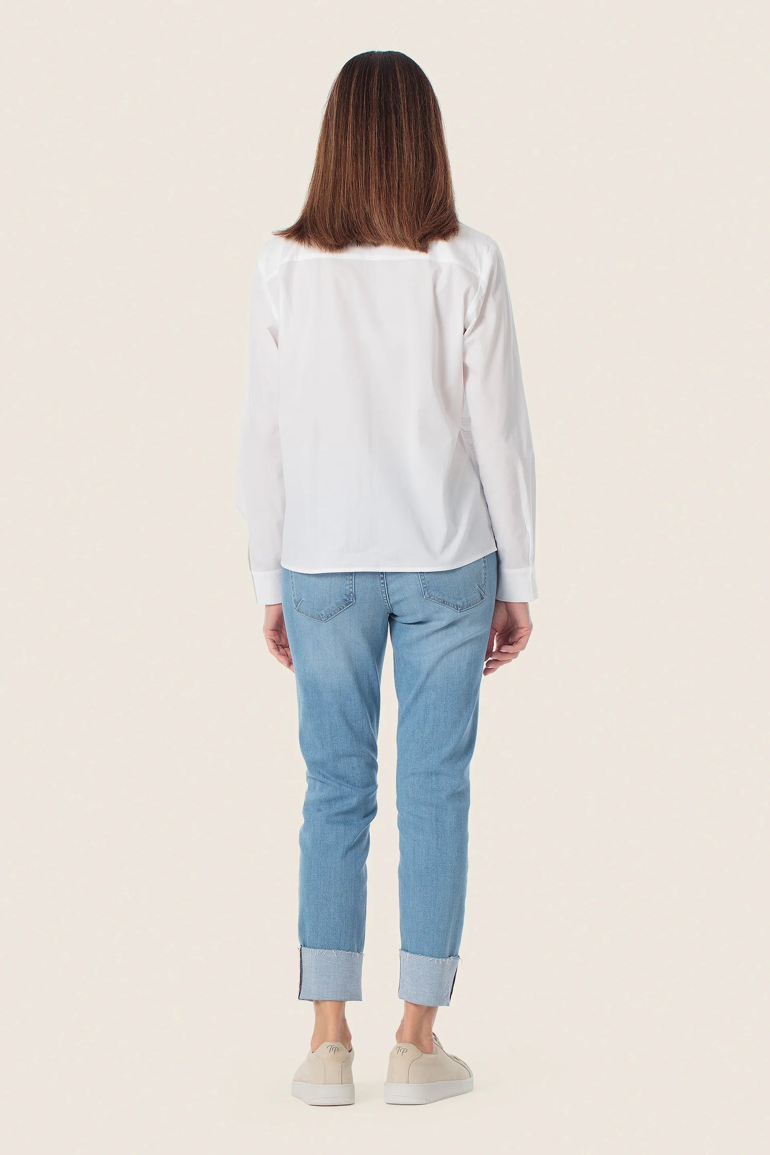 Gerry Weber White 0 White Blouse Printed SKU: N60483_102 Image 04