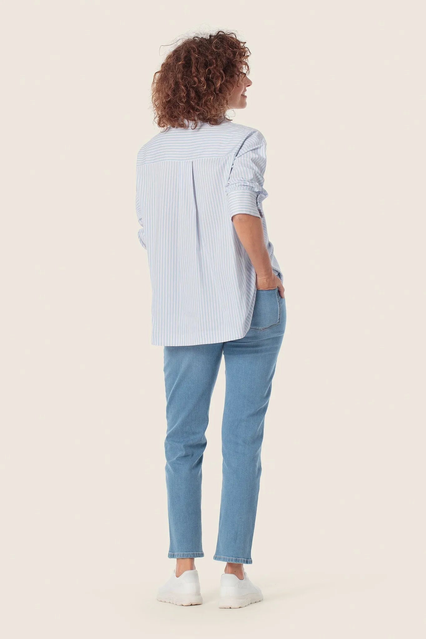 Gerry Weber Blue Sky Women Blue Blouse SKU: N60601_125 Image 02