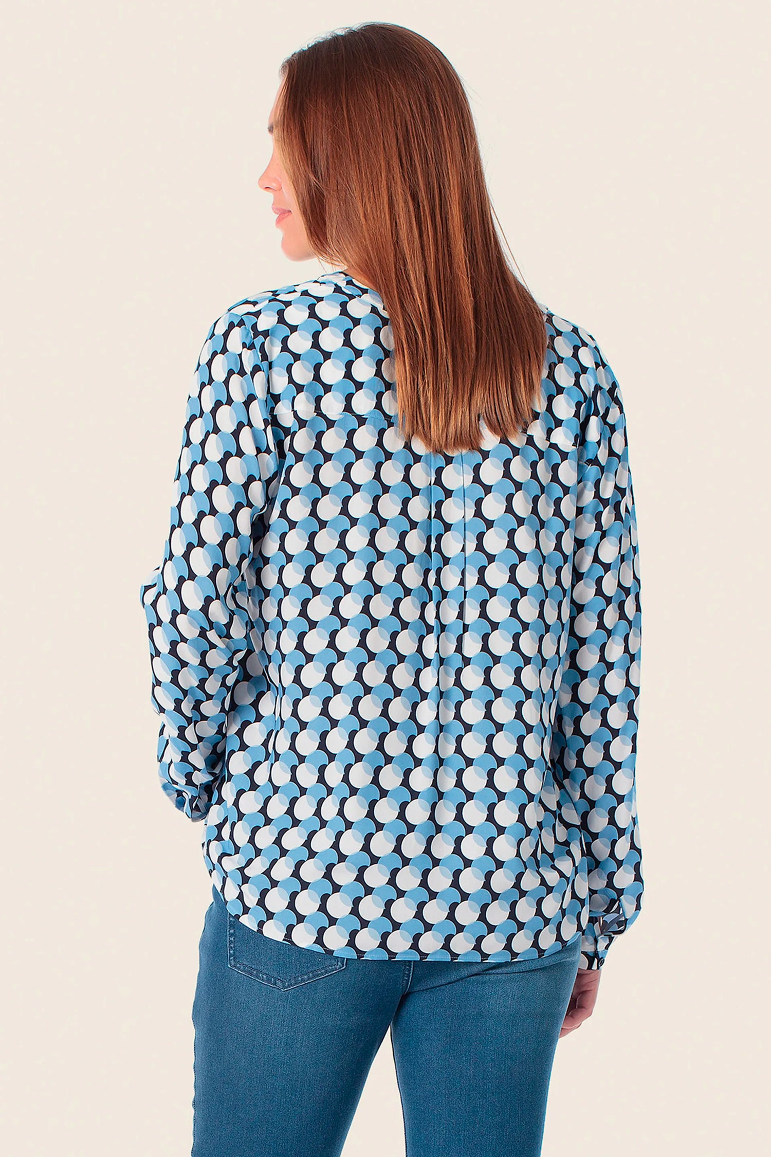 Gerry Weber 0 0 Printed Blouse SKU: N61001_274 Image 02