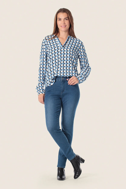 Gerry Weber 0 0 Printed Blouse SKU: N61001_274 Image 03