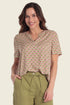 Gerry Weber Ornament Print 0 Printed Blouse SKU: N61033_619 Image 01