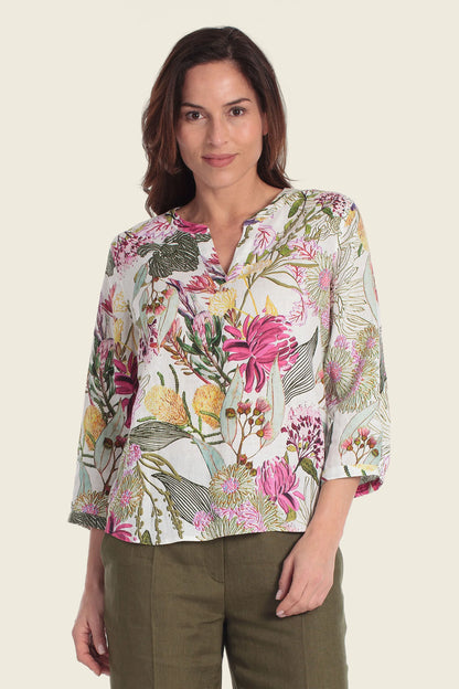 Gerry Weber Flower Print 0 Printed Blouse SKU: N61040_667 Image 01