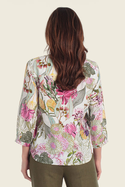 Gerry Weber Flower Print 0 Printed Blouse SKU: N61040_667 Image 02