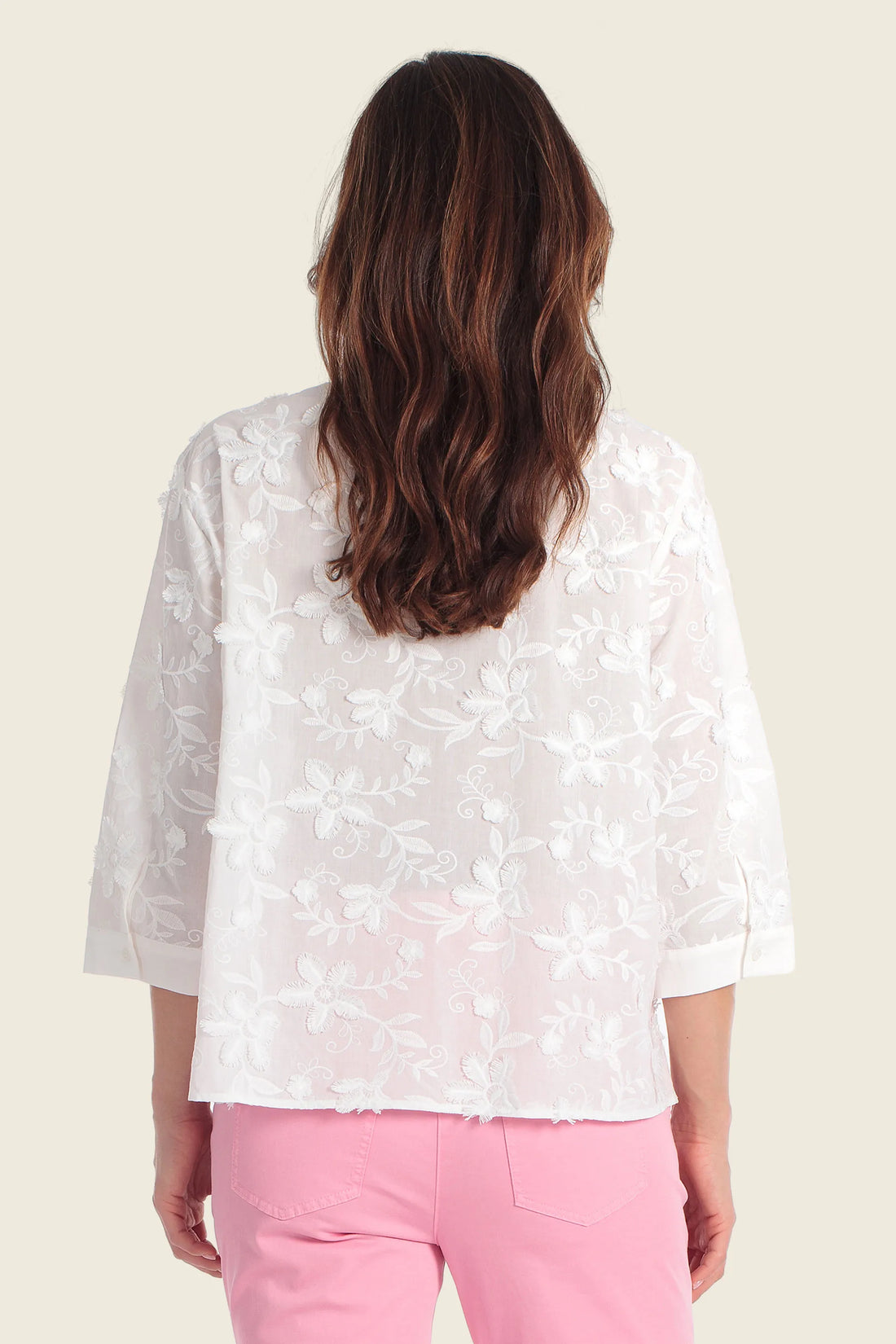 Gerry Weber White Women Blouse SKU: N61044_102 Image 02
