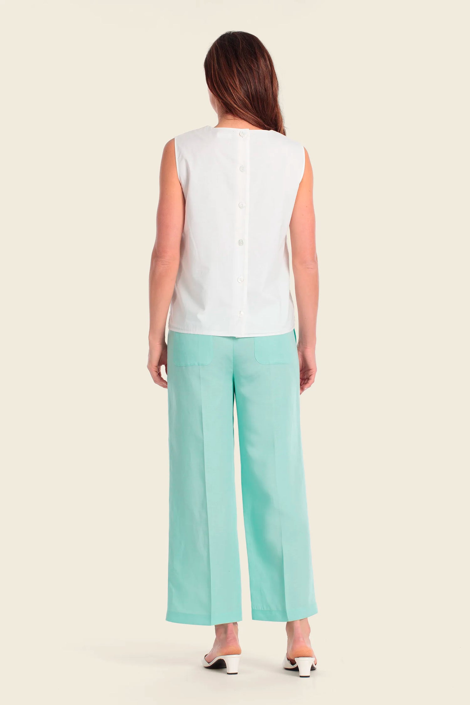 Gerry Weber White Women Blouse SKU: N61047_102 Image 04