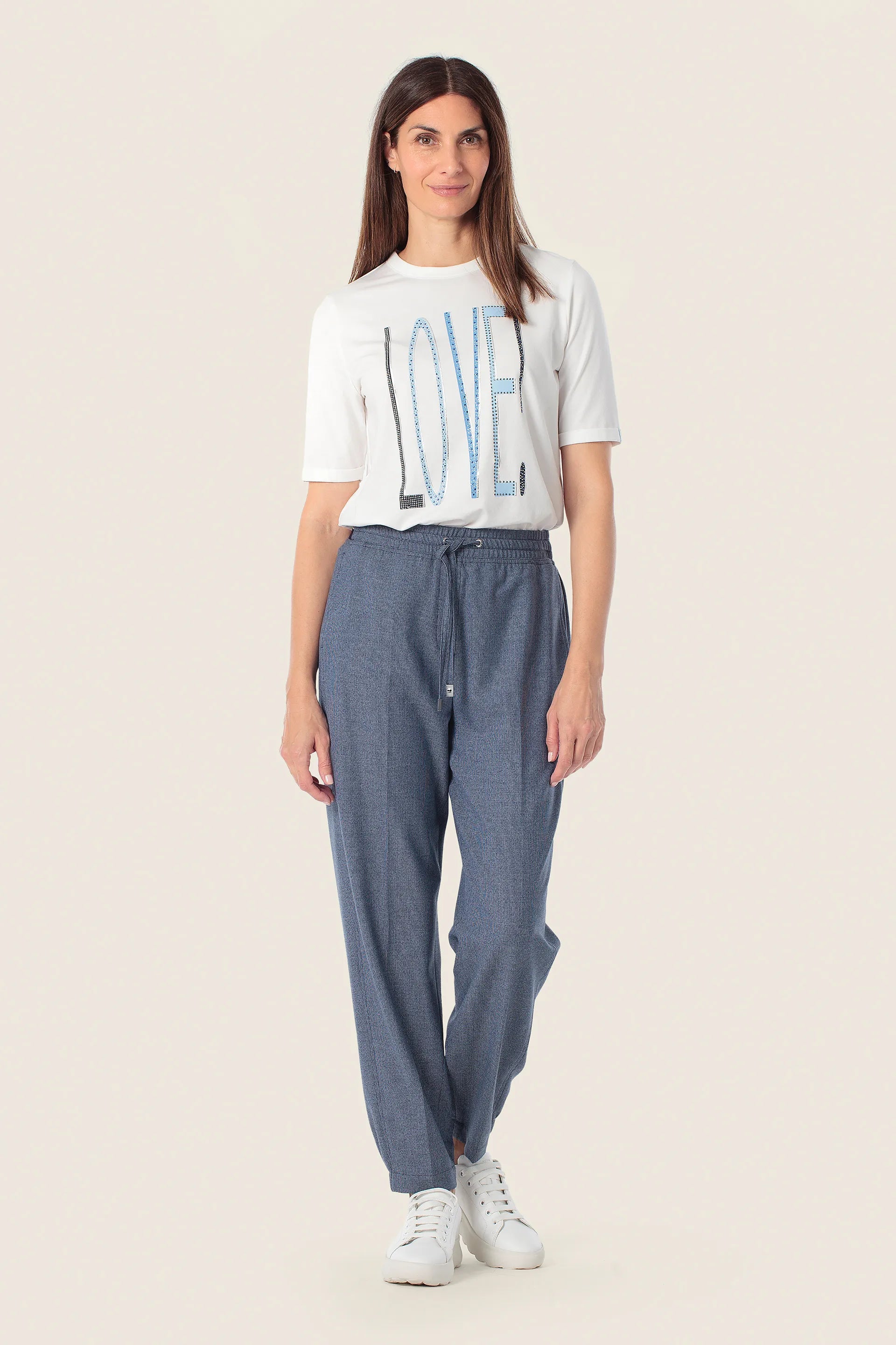 Gerry Weber 0 0 Printed T-Shirt SKU: N61700_121 Image 03