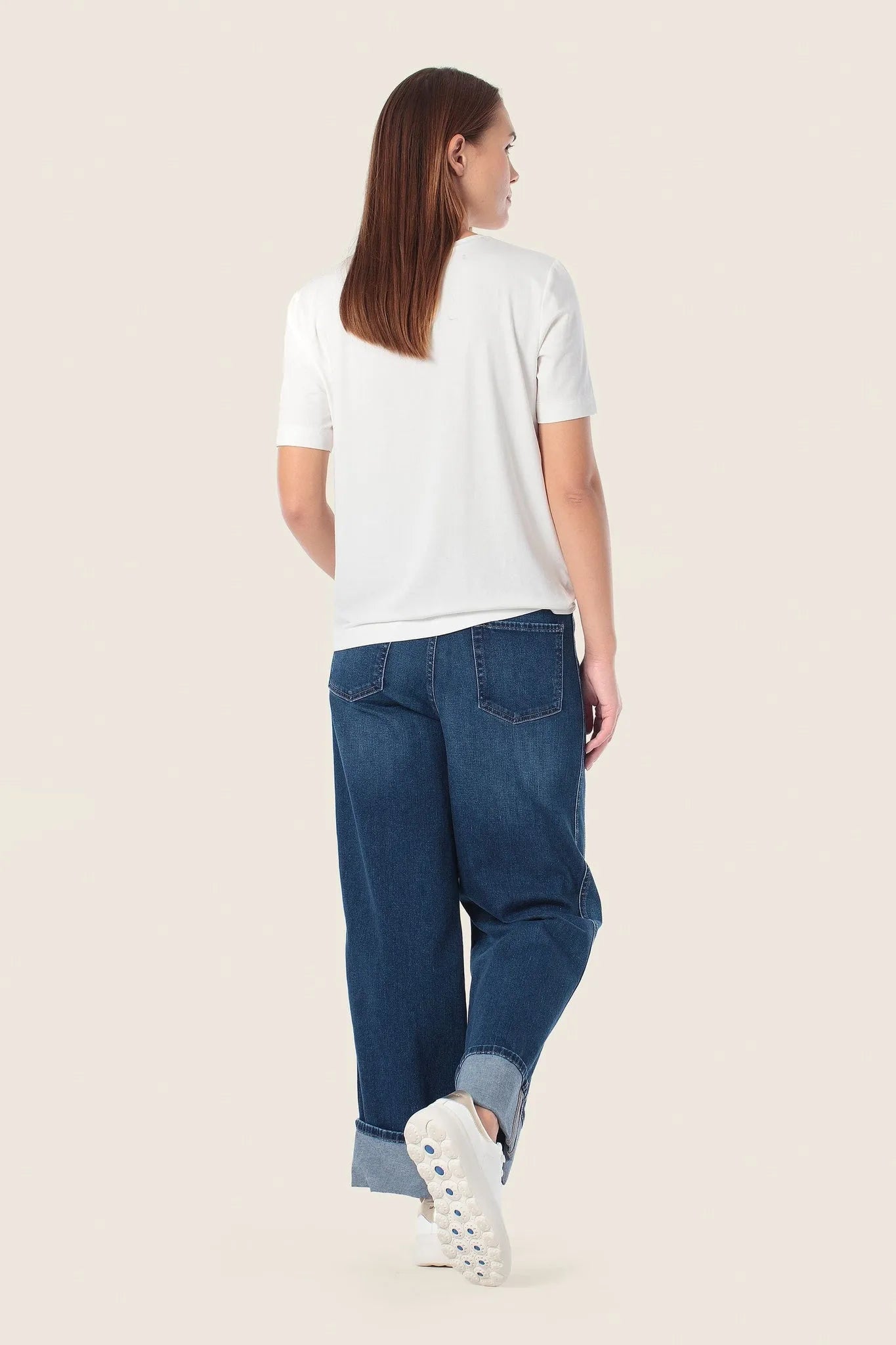 Gerry Weber White Off White Women Printed T-Shirt SKU: N61701_121 Image 12