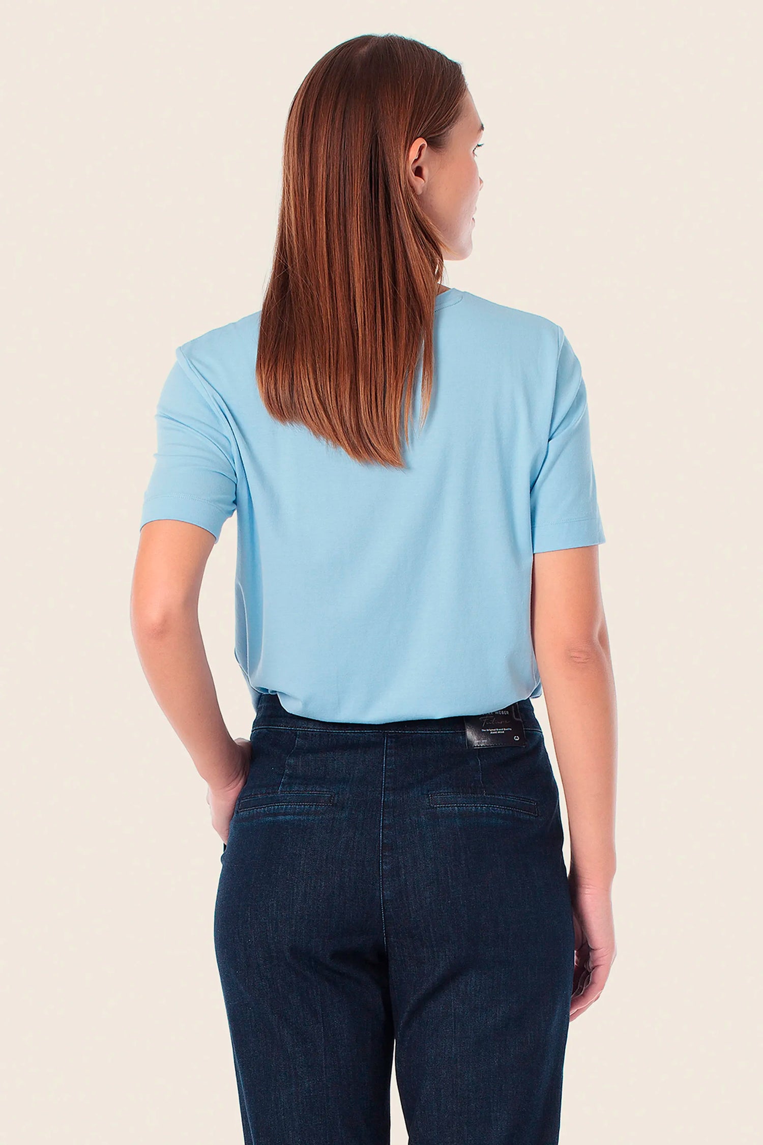 Gerry Weber Blue Sky 0 Blue T-Shirt With Graphic Print SKU: N61701_125 Image 02