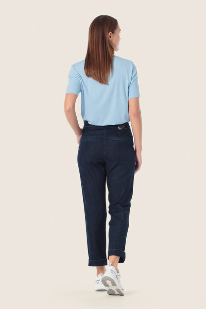 Gerry Weber Blue Sky 0 Blue T-Shirt With Graphic Print SKU: N61701_125 Image 04