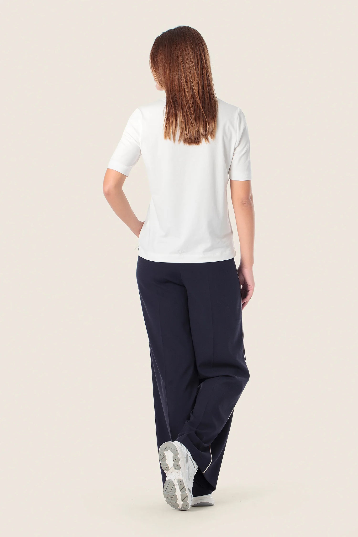 Gerry Weber White Off White 0 White T-Shirt With Graphic Print SKU: N61712_121 Image 04
