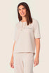 Gerry Weber Beige Sand 0 Beige Sports T-Shirt SKU: N61722_129 Image 01