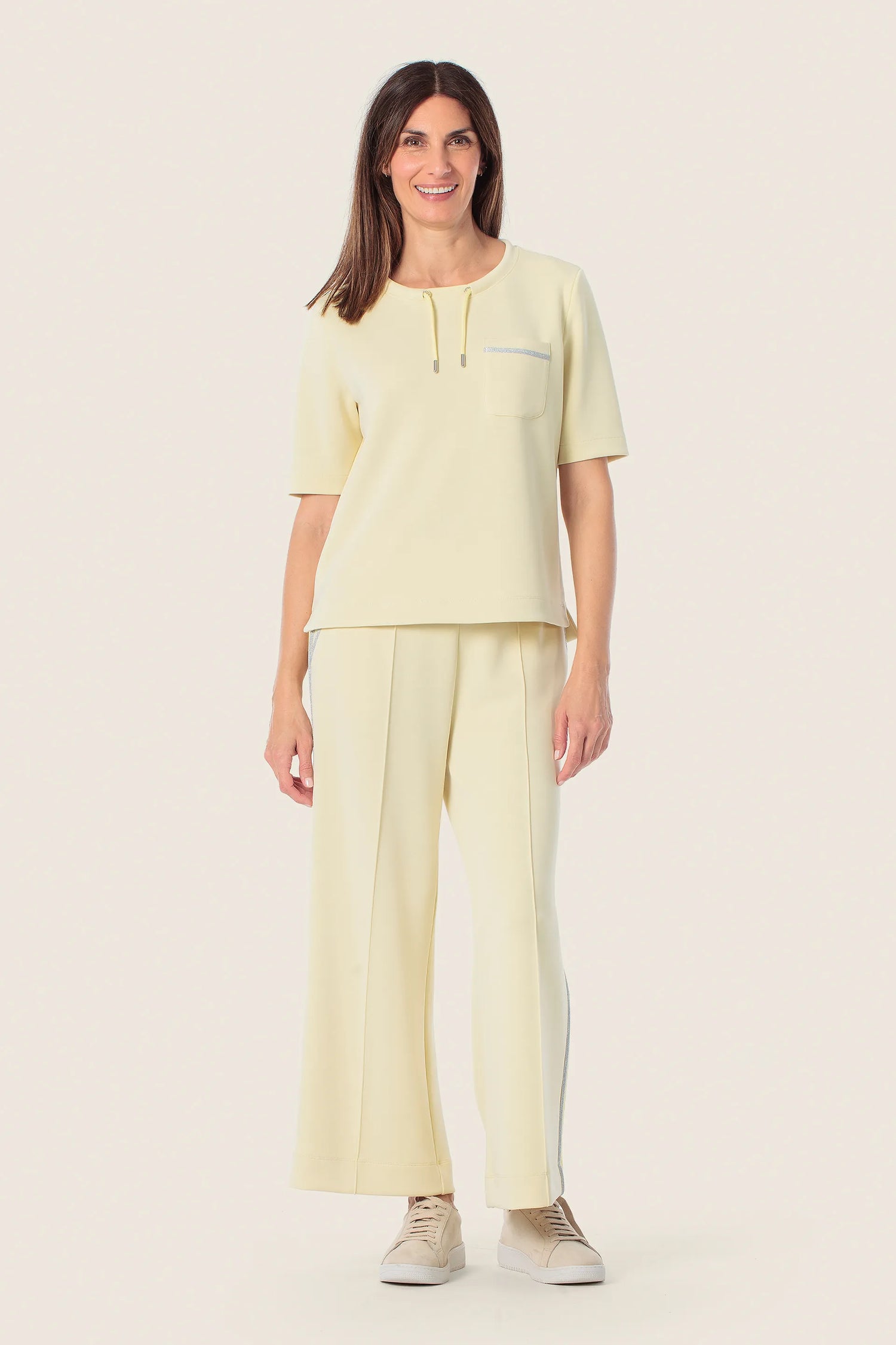 Gerry Weber Yellow Vanilla 0 Yellow Sports T-Shirt SKU: N61722_209 Image 03