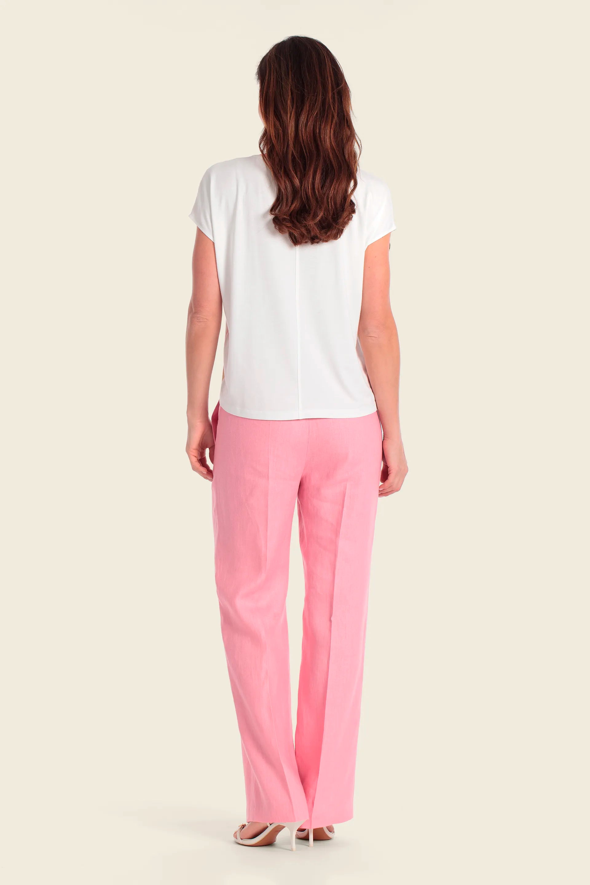 Gerry Weber Soft Leaves Print 0 T-Shirt Front Print SKU: N61746_600 Image 04