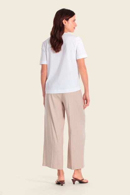 Gerry Weber White Front Print 0 White T-Shirt With Graphic Print SKU: N61750_665 Image 04