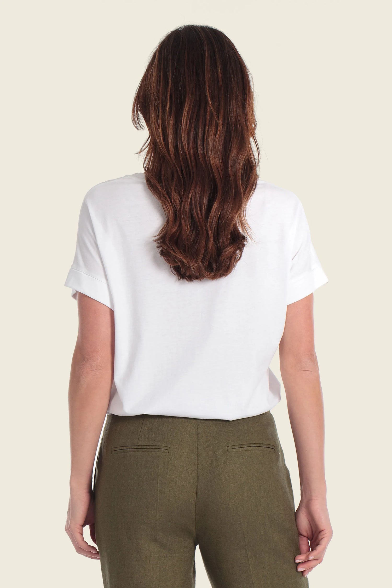 Gerry Weber White Front Print 0 White T-Shirt With Graphic Print SKU: N61751_665 Image 02