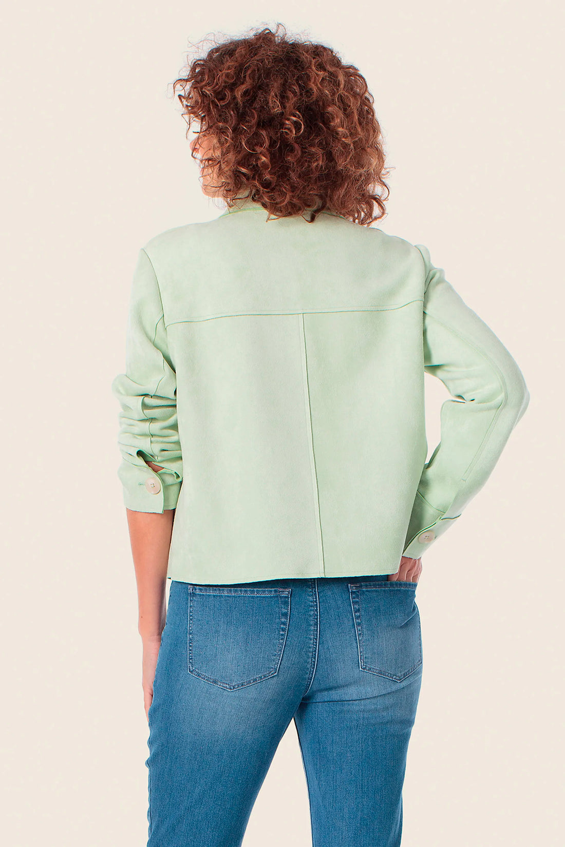 Gerry Weber Green Mint 0 Green Jacket With Buttons SKU: N62151_218 Image 02