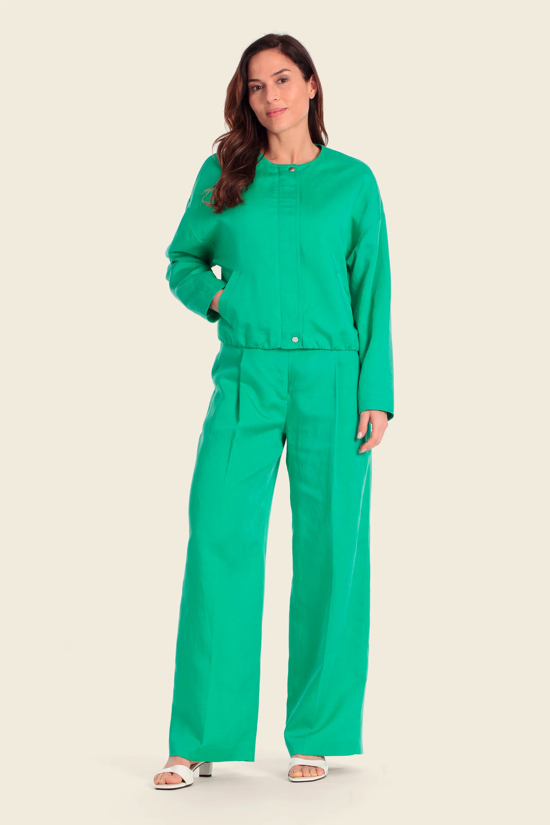Gerry Weber Green Spring Women Jacket SKU: N62159_620 Image 03