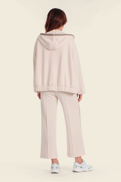 Gerry Weber Beige Sand 0 Hooded Sports Jacket SKU: N62200_129 Image 04