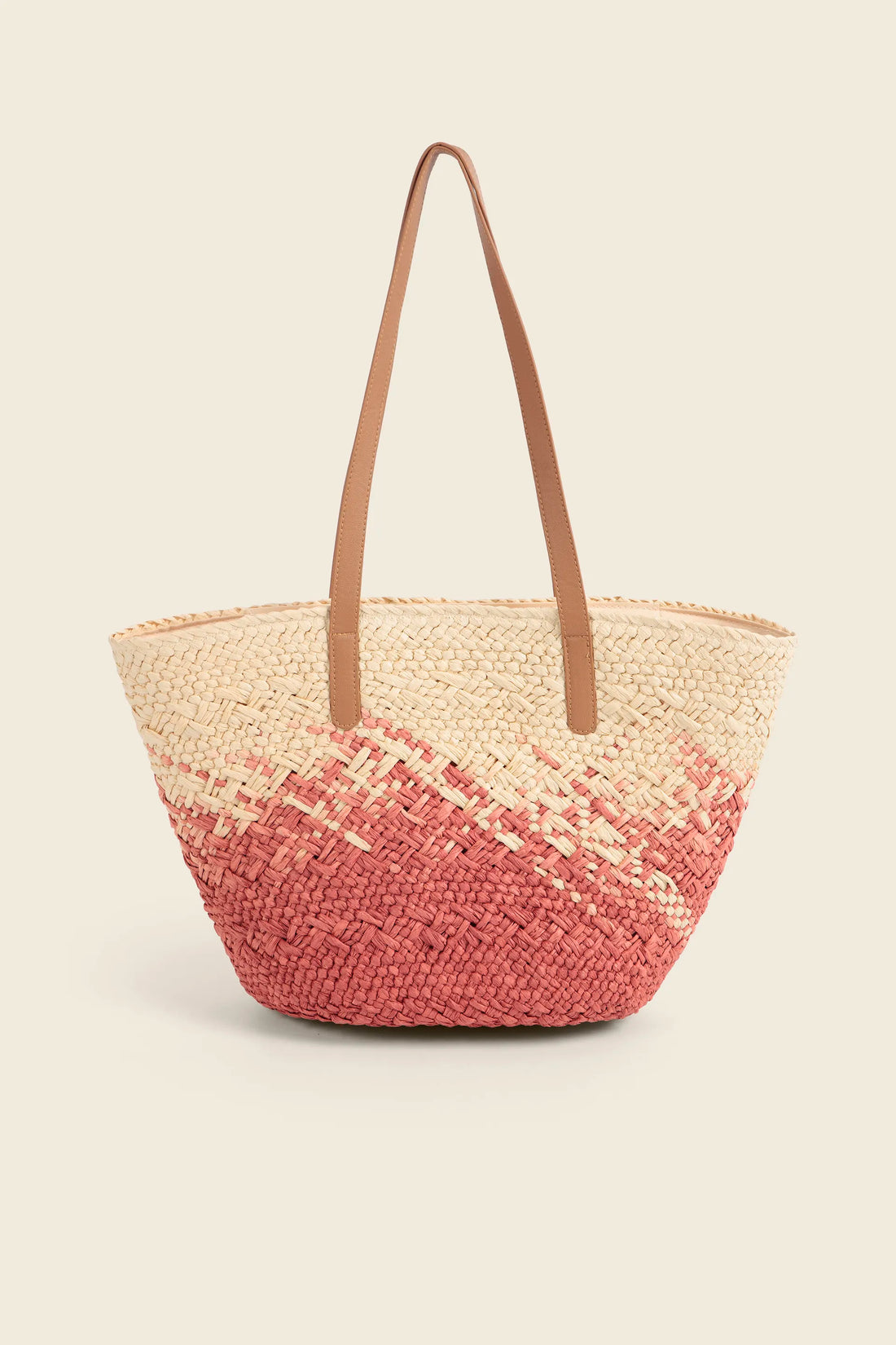 Gerry Weber Pink Sunset Women Raffia Degraded Bag SKU: N62301_608 Image 01
