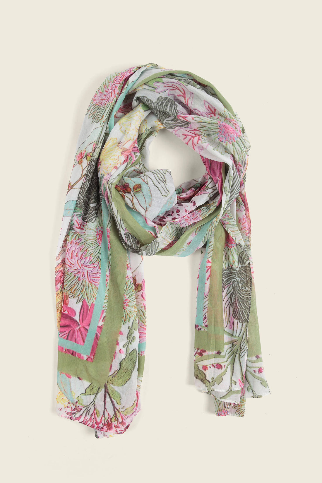 Gerry Weber Flower Print Women Printed Pashmina SKU: N63622_667 Image 01