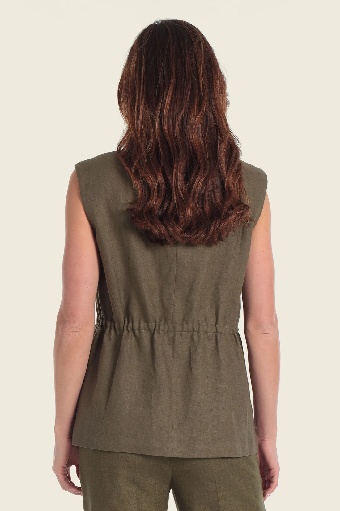 Gerry Weber Green Jungle 0 Long Green Vest SKU: N64701_174 Image 02