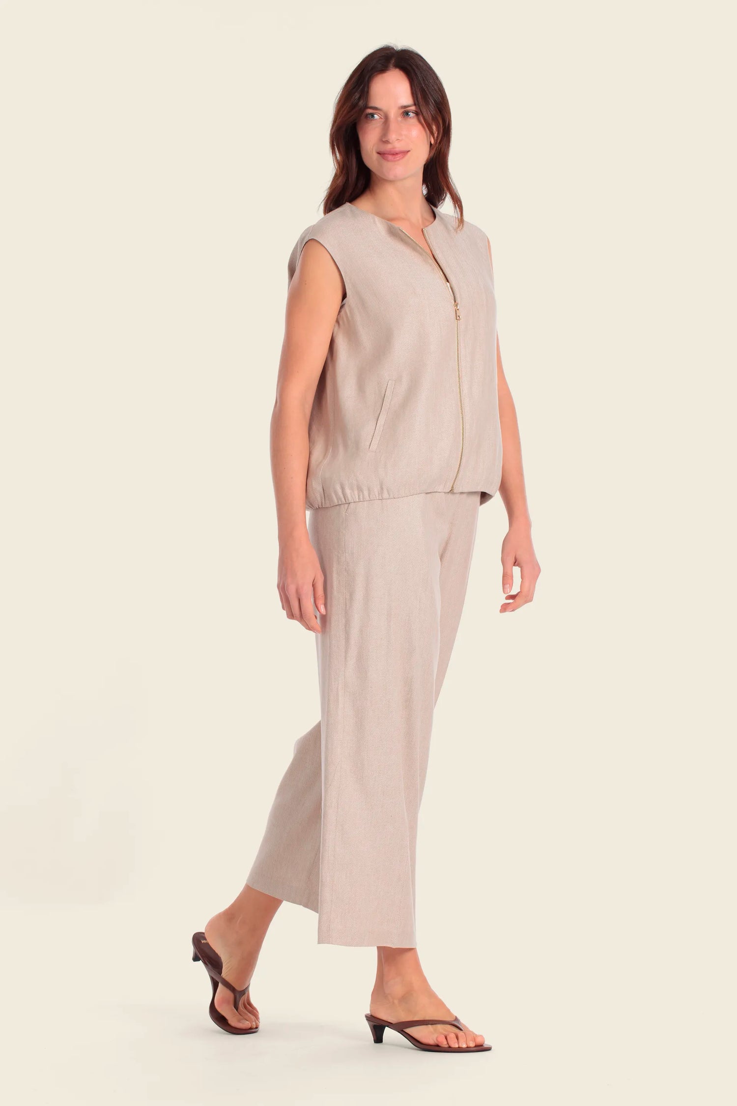 Gerry Weber Sandshell Women Waistcoat SKU: N64702_671 Image 03