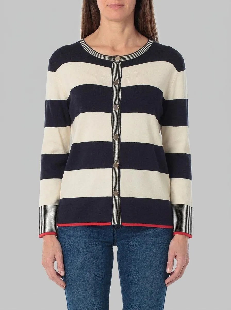 Gerry Weber Blue Navy Women Knitted Jacket SKU: N64822_104 Image 00