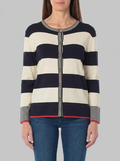 Gerry Weber Blue Navy Women Knitted Jacket SKU: N64822_104 Image 00