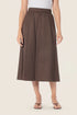 Gerry Weber Brown Chestnut 0 Brown Slip On Midi Skirt SKU: N65685_357 Image 01