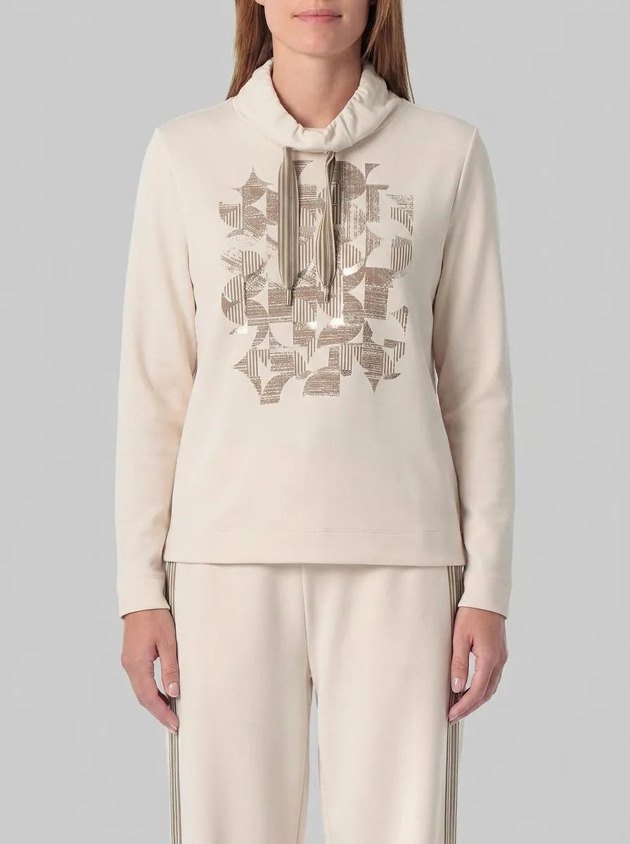 Gerry Weber Beige Sand Women Hoodie SKU: N66001_129 Image 00