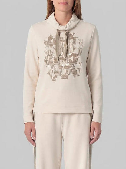 Gerry Weber Beige Sand Women Hoodie SKU: N66001_129 Image 00